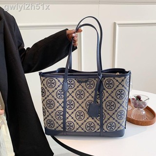 ◆﹍Women s Vintage Blue Jacquard Fabric Shoulder Bag