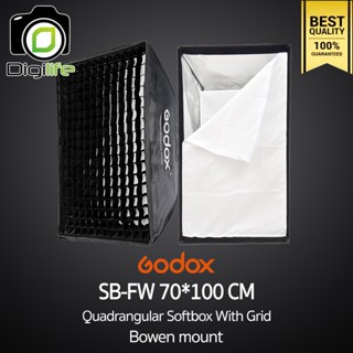 Godox Softbox SB-FW 70*100 cm. With Grid  [ Bowen Mount ] วิดีโอรีวิว , Live , ถ่ายรูปติบัตร , สตูดิโอ