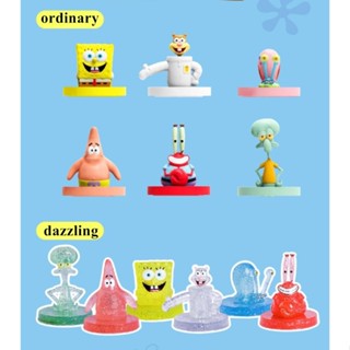 Spongebob Squarepants nickelodeon กล่องสุ่ม ของเล่นสะสม