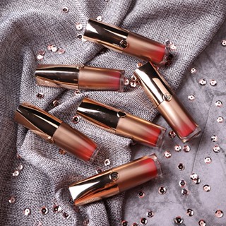 ลิปกลอสจุ่ม Hojo gold tube glossy 3D lip glaze [No.8056]  สีสวย ติดทน