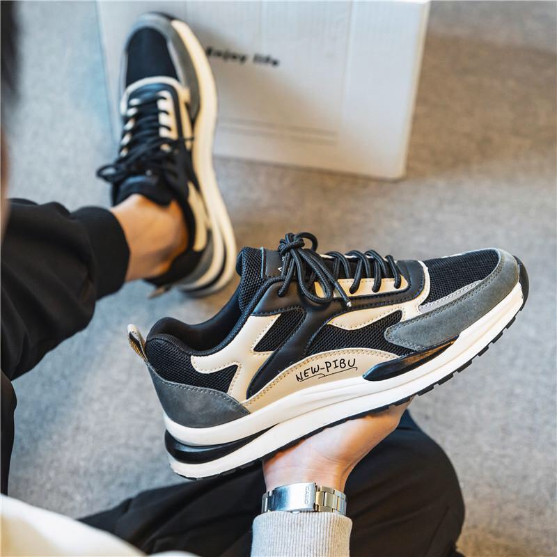 รองเท้าผ้าใบผู้ชาย ใหม่-PIBU สุดฮอต รุ่นใหม่ 2022 รองเท้ากีฬากันลื่น_NC STORE