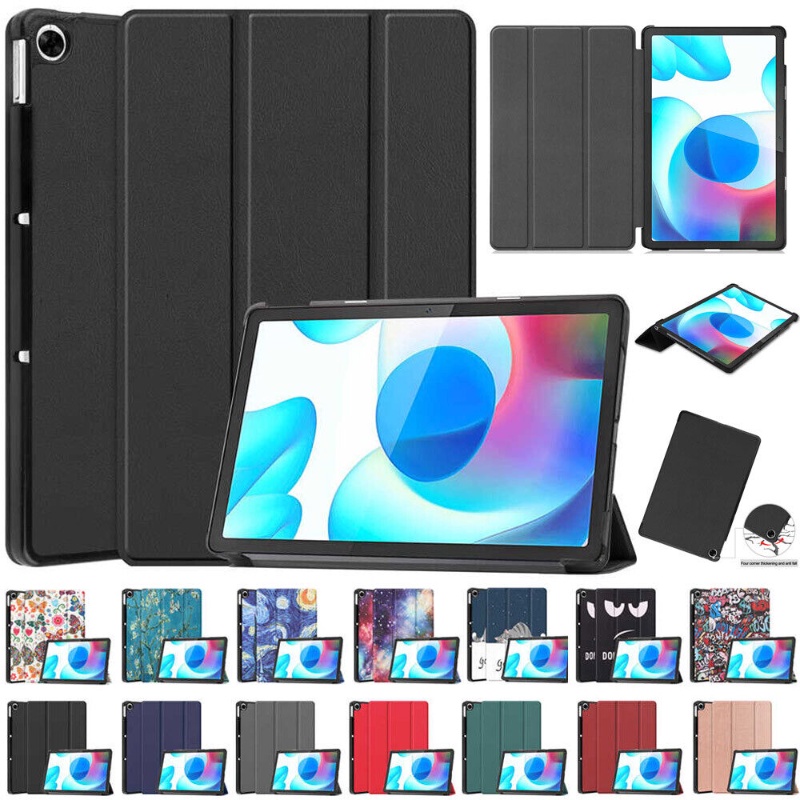 สําหรับ Realme Pad 10.4 นิ้ว กันกระแทก หนัง บาง ขาตั้ง Folio เคส