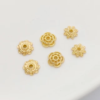 Receptacle diy 10 ชิ้น 14 พันรูปดอกไม้ diy Spacer