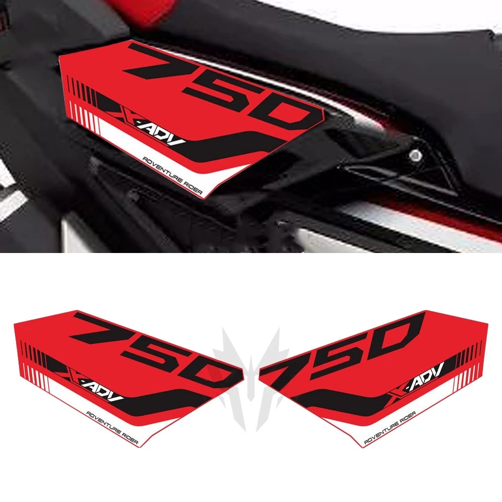 รถจักรยานยนต์ Decals flank Fairing ตกแต่งสติกเกอร์ชุดสําหรับ honda X-ADV 750 x adv750 xadv750 2017 2018 2019 2020
