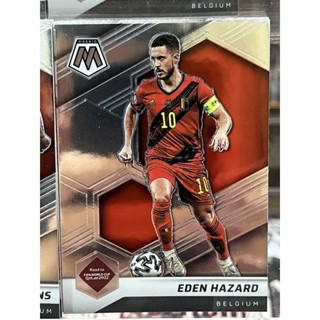 2021-22 Panini Mosaic เบสการ์ดทีมเบลเยียม ฟีฟ่าเวิลด์คัพกาตาร์ 2022 Base Card Belgium 🇧🇪