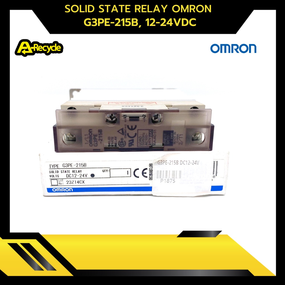 SOLID STATE RELAY OMRON G3PE-215B, 12-24VDC