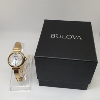 นาฬิกา BULOVA WOMENS 97L136 QUARTZ พร้อมกล่อง (สภาพใหม่)