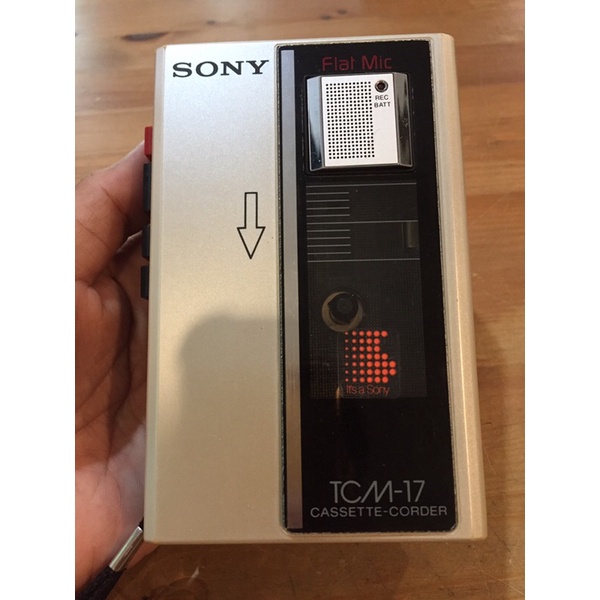 เครื่องเทป Sony Cassette-corder TCM-17