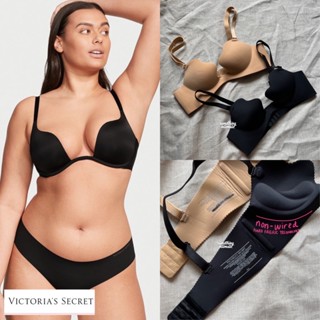 [FULL Tag] VICTORIAS Secret บราดันทรง ไร้สาย ไร้กาว ไร้โครงเหล็ก รูปมะม่วง เทมเปิล VS Bh 34B 36B 34A 32B ลวดหนา ฟรี