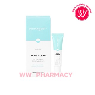 PrimaNest Birdnest Acne Clear On Spot Treatment Gel 10 g พรีมาเนสท์ เจลแต้มสำหรับผู้ที่มีปัญหาสิว