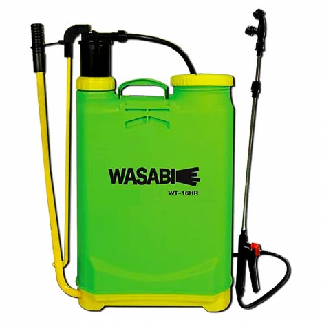 WASABI เครื่องพ่นยามือโยก รุ่น WT-16HR 16 ลิตร  เครื่องพ่นยา 16L พ่นยามือโยก ถังพ่นยา