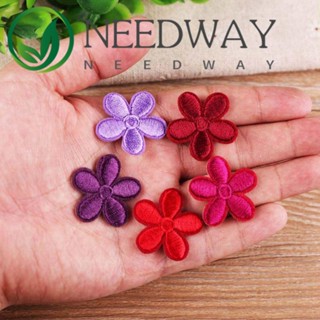 Needway แผ่นแพทช์รีดติดเสื้อผ้า DIY 10 ชิ้น