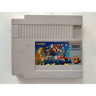 ตลับเกม Nes เกม Super Mario Bros 3 เกมสนุกอีกเกมที่ไม่ควรพลาด เล่นได้ 2 คน พลัดกัน