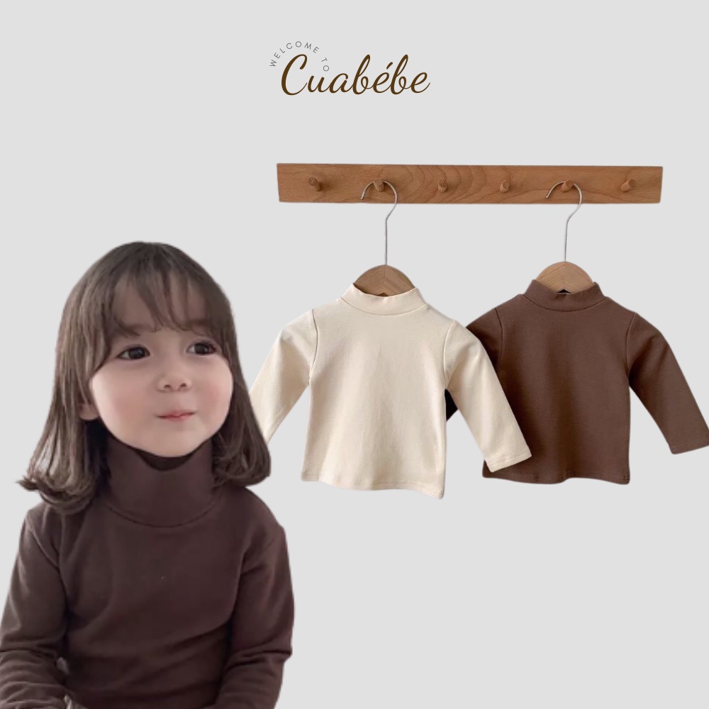 [QCC Discharge] เสื้อระบายความร้อนสําหรับเด็กชายและเด็กหญิง, เสื้อระบายความร้อนผ้าฝ้ายแขนยาวคอเต่า 3