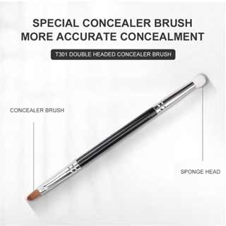 Single Double-ended Concealer Brush Dark Circle Concealer Brush Double-ended Eye Shadow Brush Makeup Brush