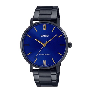 🎁CASIO STANDARD MTP-VT01B-2B ของแท้ 100% พร้อมส่ง ประกัน 1 ปี