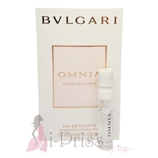 BVLGARI Omnia Crystalline (EAU DE TOILETTE) 1.5 ml.