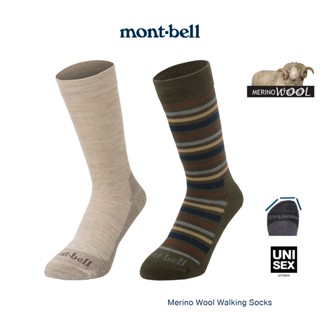 Montbell ถุงเท้ากันหนาว รุ่น 1118424 Merino Wool Walking Socks