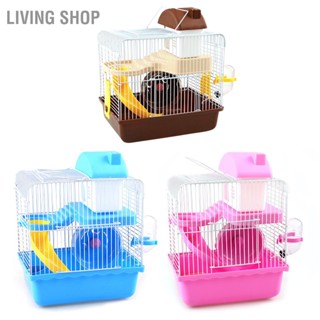 Hamster Cage กรงแฮมสเตอร์ 2 ชั้น ขนาดใหญ่ สําหรับสัตว์เลี้ยง หนูแฮมสเตอร์