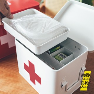 WHPH Shop กล่องใส่ยา minimal กล่องยา กล่องปฐมพยาบาล first aid box งานส่งออก ขายบน Amazon อเมริกา และ ยุโรป