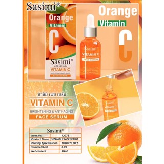 ⚡FLASH SALE⚡♡พร้อมส่ง Sasimi Vitamin C ซาซิมิ อาย เซรั่ม วิตามินซี เซรั่มสำหรับบำรุงผิวรอบดวงตา