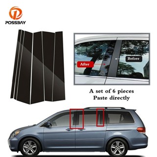 【TokTik Hot Style】สติกเกอร์ติดเสาประตูรถยนต์ สําหรับ Honda Odyssey 2005-2010