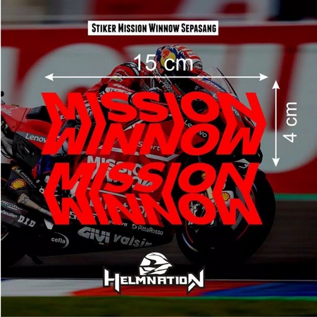 สติ๊กเกอร์ MISSION WINNOW