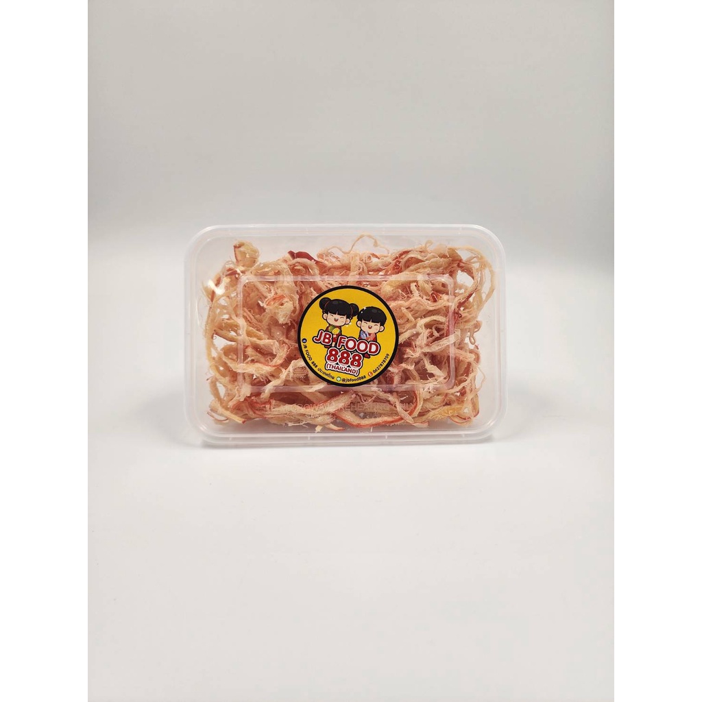 หมึกหยองเชอรี่ นุ่มฟู เนื้อล้วน รสเผ็ด หวาน 3 รส อร่อย กลมกล่อม สดใหม่ ไม่ขม ไม่ดำ พร้อมทาน สินค้าพร