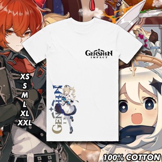 Genshin Impact Barbara เสื้อเกมมิ่งแฟชั่น PC Mobile Nintendo Switch PS4 (G44)