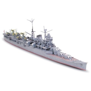 [ชุดโมเดลสเกลประกอบเอง] TAMIYA 31341 1/700 Japanese Aircraft Carrying Cruiser Mogami โมเดลทามิย่าแท้ model