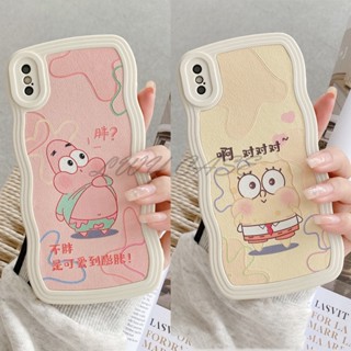 Lwy เคสโทรศัพท์มือถือนิ่ม ลาย SpongeBob Patrick สําหรับ Oppo A15 A15s A35 A53 A53s A33 A31 2020 A5s A7 A12 A12e A3s Ax5 A9 2020 A5 2020 A83 F11 A9 A57 A55 A36 A76 A96 F9 Reno 5