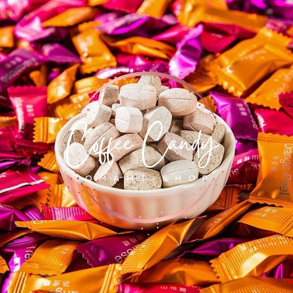 ลูกอมบ๊วย ลูกอมส้ม ลูกอมฮอว์ธอร์น  3รสชาติ (50-100เม็ด)ลูกอมผลไม้ ลูกอมจิ๋ว เปรี๊ยว หวาน หอม อร่อย 🍑