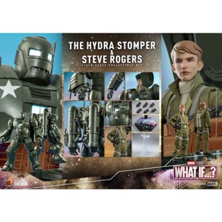 HOT TOYS TMS060 1/6TH SCALE WHAT IF ...? - THE HYDRA STOMPER &amp; STEVE ROGERS