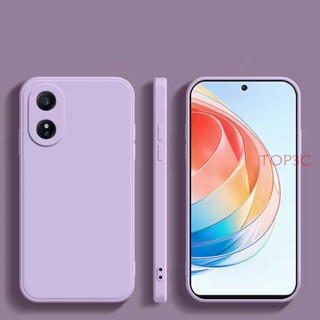 Oppo Reno8T reno 8T 8 Pro 8Z 5G ซิลิโคนเหลว ขอบตรง เคสโทรศัพท์ สีลูกกวาด ซิลิโคน TPU เคสด้านหลัง