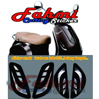 สติกเกอร์ Vespa COSTUM SEN สําหรับ LX&amp;125