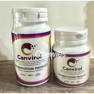 Canvirol 170mgและ850 mg(บรรจุ10-30แคปซูล)อาหารเสริมภูมิต้านทานสุนัขและแมว