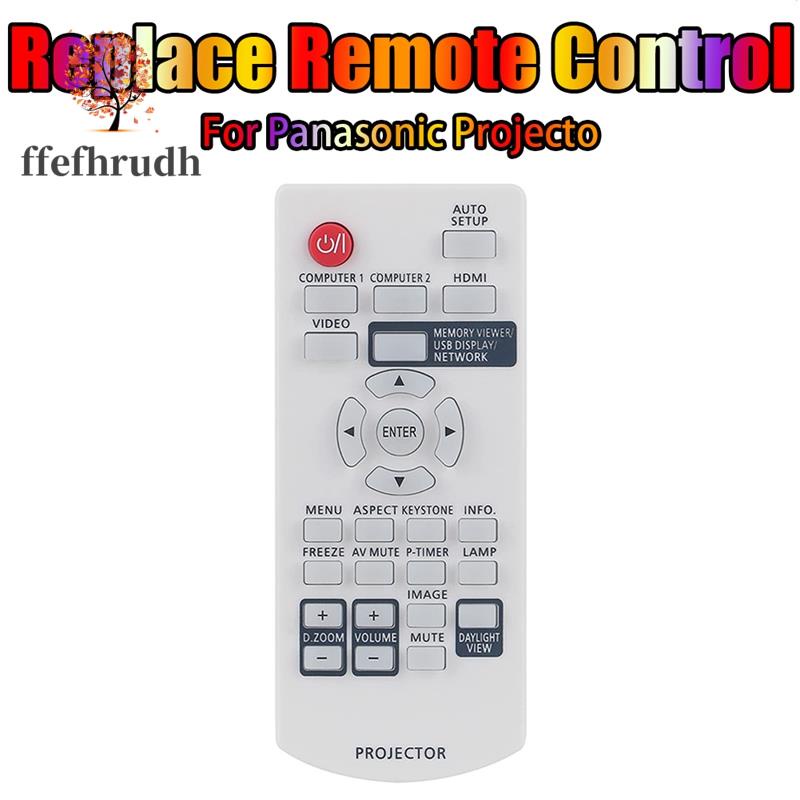 N2qaya000116 รีโมตคอนโทรล พลาสติก สําหรับโปรเจคเตอร์วิดีโอ LCD Panasonic PT-LB382 PT-LB332 PT-LW312 