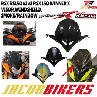 Honda.rsx RS150 v1 v2 RSX 150 WINNER X.Visor.windshield.smoke / สายรุ้ง