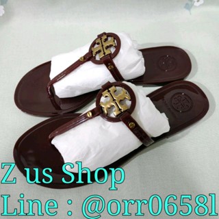 พรีฯTORY BURCH MINI MILLER FLAT THONG Sandal us6, 11 .