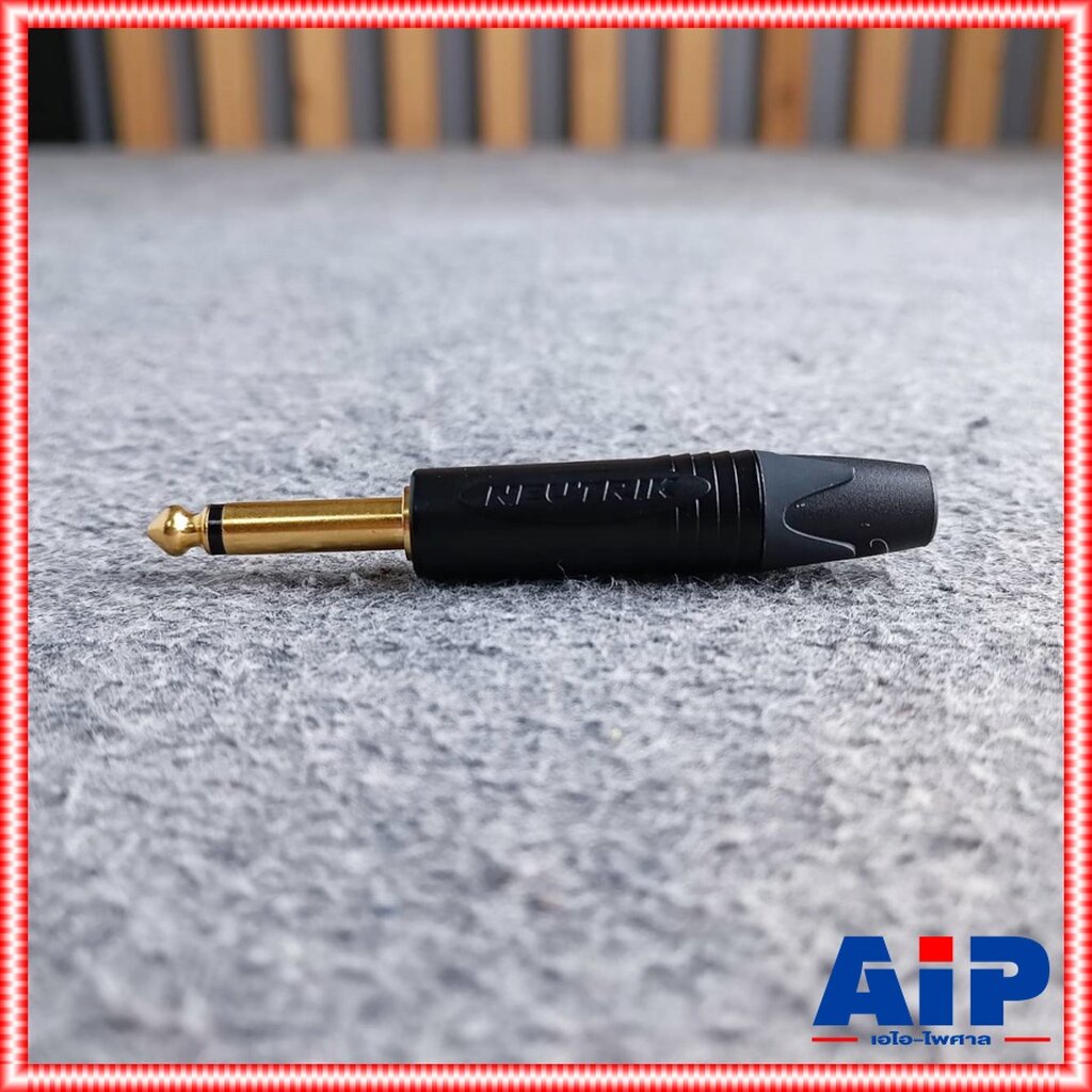 ตัวสีดำ 1ตัว NEUTRIK NP2X-B สีดำ ของแท้ ปลั๊กไมค์โมโน (Mono Phone Plug) โฟนปลั๊ก โฟนโมโน Phone mono NP 2X NP-2X NP2X ...