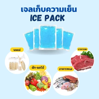 เจลเก็บความเย็น (lce pack) แบบน้ำ เจลเก็บนมแม่ น้ำแข็งแห้ง