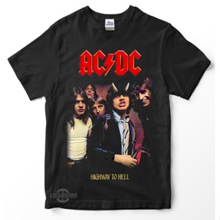 Kaos เสื้อยืดพรีเมี่ยม ACDC 3 ทางสูง สําหรับผู้ชาย