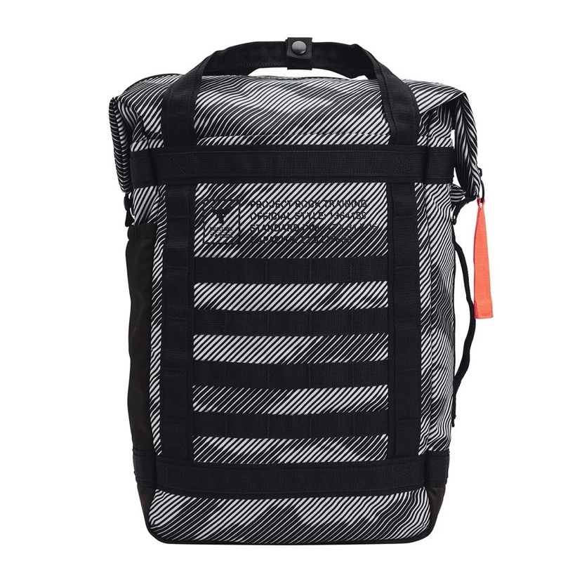 พร้อมส่ง+มีปลายทาง ✅ Under Armour กระเป๋าเป้ UA Project Rock Box Duffle Backpack กันน้ำ ใส่แล็ปท็อป ใส่รองเท้าได้