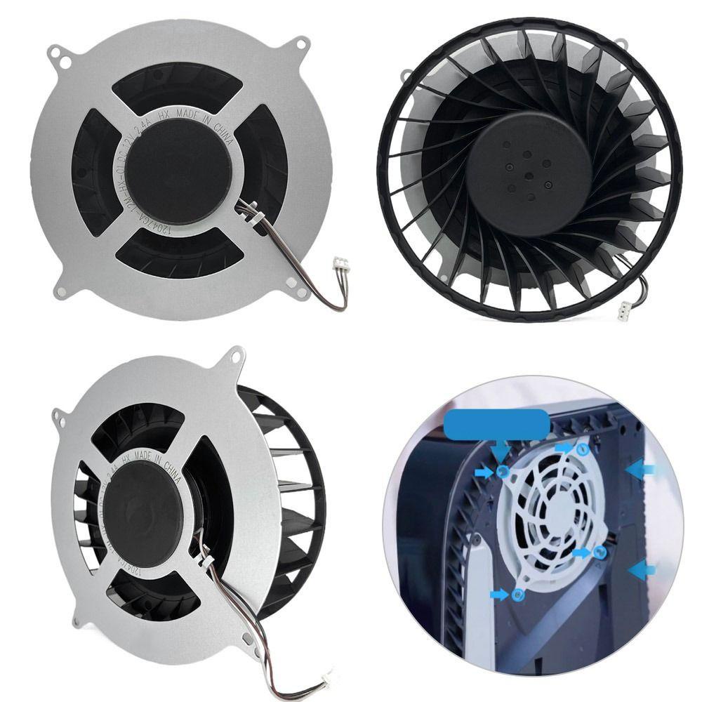 Wyjs Cooler Fan อุปกรณ์เสริมอะไหล่ทดแทนที่ทรงพลังพัดลมระบายความร้อนสําหรับ PS5