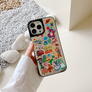 Case.tify Super cute hard Mirror phone case for iphone 14 14plus 14pro 14promax 13 13pro 13promax Toy story Cute cartoon pattern 12 12pro 12promax 11 High quality casing shockproof suit for girl 2022 New Design High-end Version ins popular