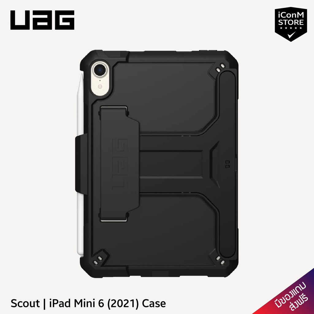 [พร้อมส่ง] UAG รุ่น Scout เคสสำหรับ iPad Mini 6 (2021) [ผ่อน0% ส่งฟรี มีของแถม]