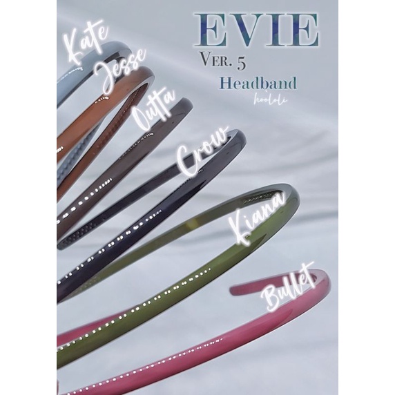 ✨️สีใหม่มาเพิ่ม HO'OLOLI HEADBAND : ⭐️ EVIE HEADBAND VER. 5 - รูปที่ 3