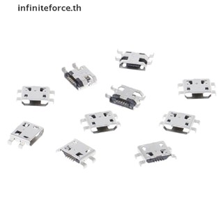 [INTH] ซ็อกเก็ตพอร์ตชาร์จ type B micro usb 5 pin ตัวเมีย 10 ชิ้น