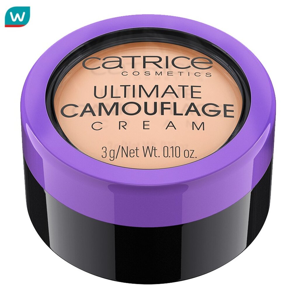 Catrice คาทริซ อัลติเมต คามัวฟลาจ ครีม 3ก. 010 ไอวอรี่