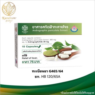 ฟ้าทะลายโจรสกัดตราการบูร | Karaboon Online Store